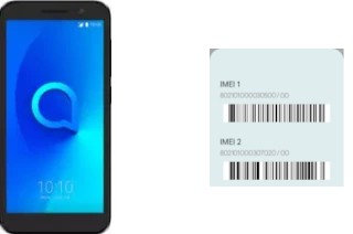 How to see the IMEI code in Alcatel 1