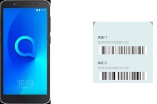 How to see the IMEI code in Alcatel 1C