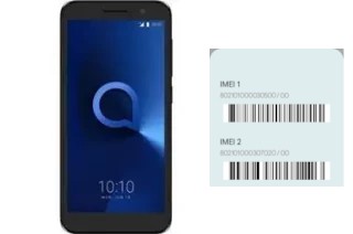 How to see the IMEI code in Alcatel 1V