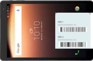 How to see the IMEI code in A3 10