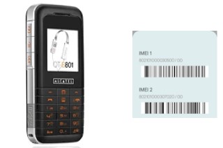 How to see the IMEI code in OT-E801