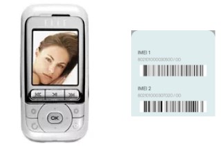 How to see the IMEI code in ELLE GlamPhone