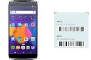 How to find the IMEI code on Idol 3 (5.5)