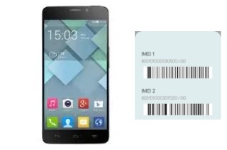 How to find the IMEI code on Alcatel LX