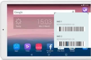 How to see the IMEI code in OneTouch Pixi 3 (10)