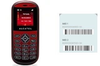 How to see the IMEI code in OT-209