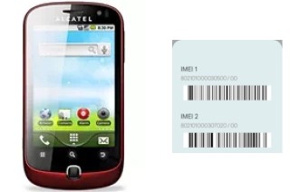 How to find the IMEI code on OT-990