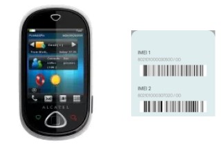 How to see the IMEI code in OT-909 One Touch MAX