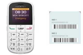 How to see the IMEI code in OT-282