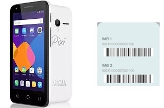 How to see the IMEI code in Pixi 3 (4.5)