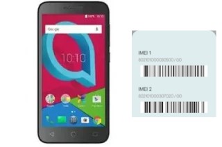 How to see the IMEI code in Alcatel U50