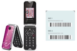 How to see the IMEI code in OT-V570