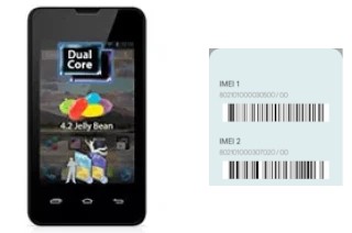 How to find the IMEI code on A4 Duo