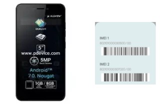 How to find the IMEI code on A8 Lite