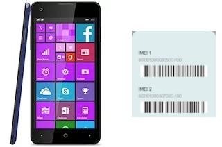 How to find the IMEI code on Allview W1i