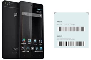 How to find the IMEI code on X1 Soul