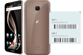 How to see the IMEI code in X4 Soul Infinity L