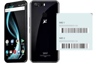 How to find the IMEI code on X4 Soul Infinity Plus