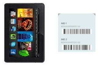 How to find the IMEI code on Kindle Fire HDX