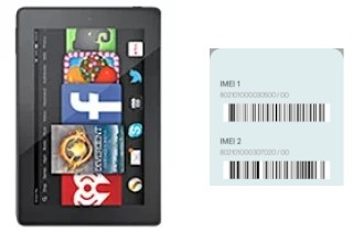 How to see the IMEI code in Fire HD 7