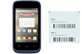 How to find the IMEI code on AMGOO AM503