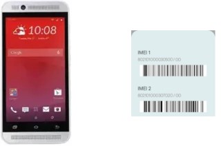 How to find the IMEI code on H2000