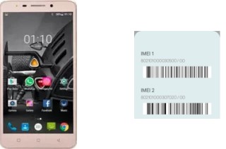 How to find the IMEI code on R700