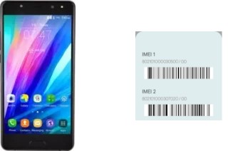 How to find the IMEI code on Amigoo R8