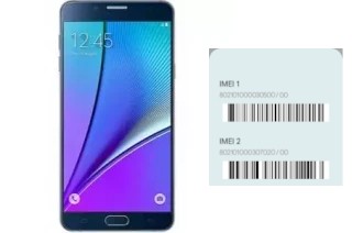 How to see the IMEI code in Note 5