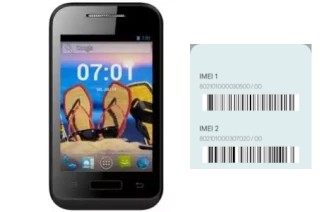 How to see the IMEI code in Asiadroid AF77