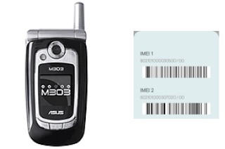 How to see the IMEI code in M303