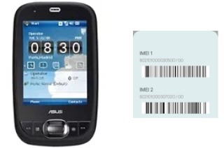 How to see the IMEI code in P552w