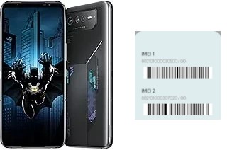 How to find the IMEI code on ROG Phone 6 Batman Edition