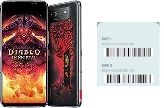 How to find the IMEI code on ROG Phone 6 Diablo Immortal Edition