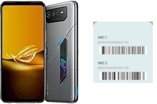 How to find the IMEI code on ROG Phone 6D