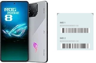 How to find the IMEI code on ROG Phone 8