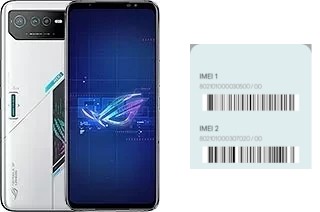 How to see the IMEI code in ROG Phone 6