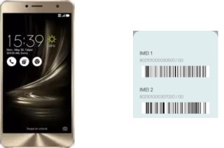 How to see the IMEI code in ZenFone 3 Deluxe ZS550KL