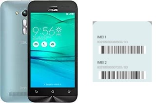 How to find the IMEI code on Zenfone Go ZB450KL