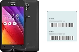 How to find the IMEI code on Zenfone Go ZC451TG