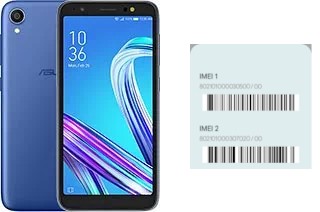 How to see the IMEI code in ZenFone Live (L1) ZA550KL