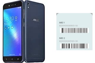 How to find the IMEI code on Zenfone Live ZB501KL