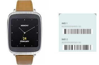 How to see the IMEI code in Zenwatch WI500Q