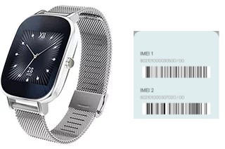 How to find the IMEI code on Zenwatch 2 WI502Q