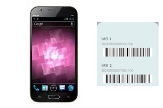 How to find the IMEI code on Sen S45