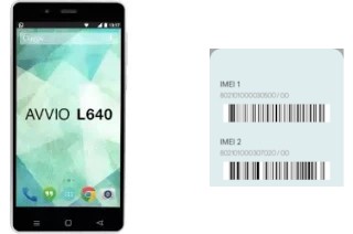 How to see the IMEI code in L640