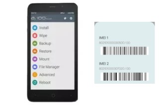 How to find the IMEI code on Picophone M4S