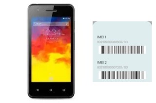 How to find the IMEI code on A40 Style Plus