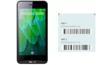 How to find the IMEI code on A45GL