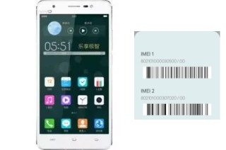 How to find the IMEI code on Vivo X710L